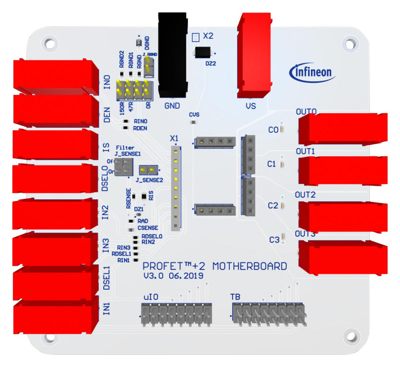 Infineon PROFETONE4ALLMBV1TOBO1 Mother Board Power Management - Load Switch High Side