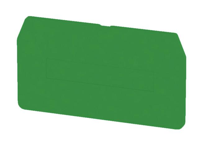 Weidmuller 1683920000 END and Seperation Plate Wemid Green