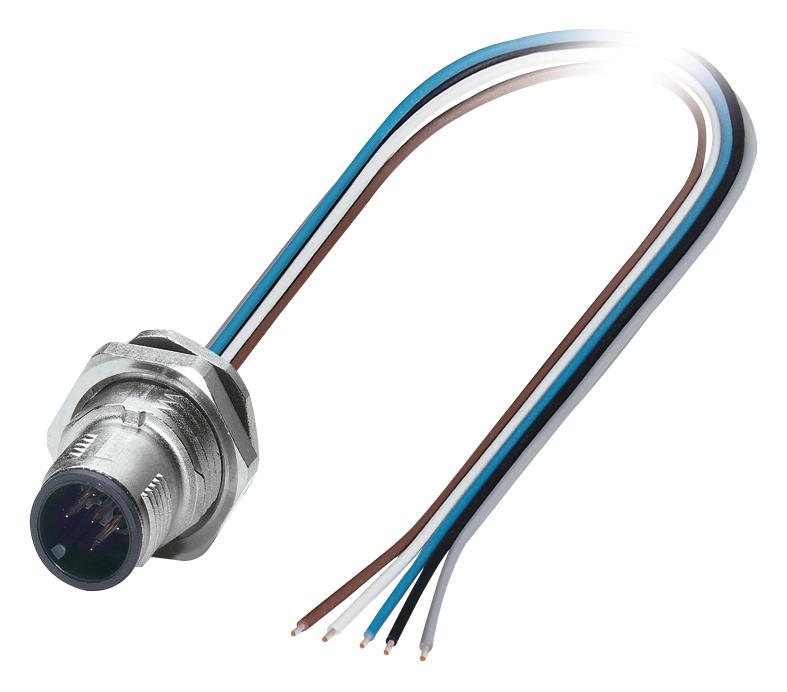 Phoenix Contact SACC-DSI-M12MS-5CON-M16/05 Sensor Cable M12 Plug Free End 5 Positions 500 mm 19.6 "