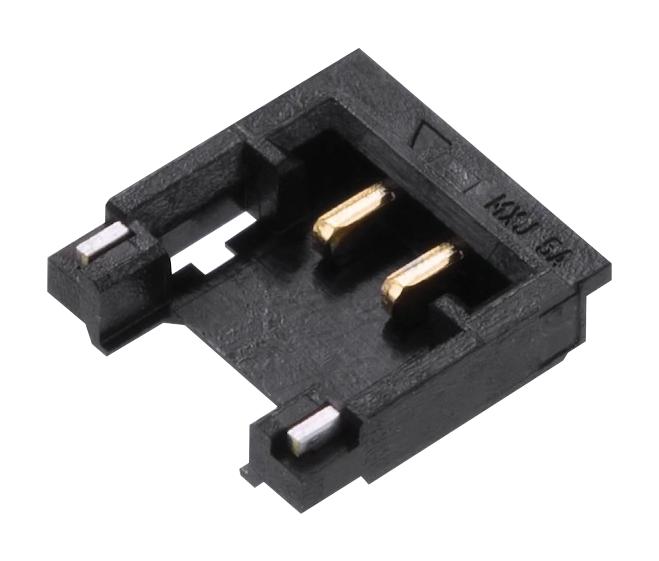 Molex 202656-0021 202656-0021 Pin Header With Side Friction Locks Vertical 1.2mm Signal 1.2 mm 1 Rows 2 Contacts