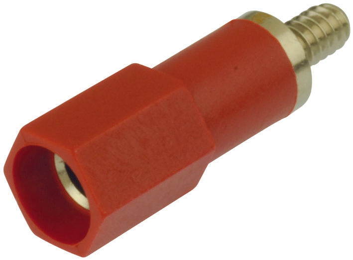 Pomona 5699-2.. 5699-2.. Banana Jack Adapter 25A Screw RED