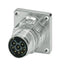 Phoenix Contact M17-08P1N8AW500S Circular Connector Panel Mount Receptacle 8 Contacts Crimp Pin - Not Supplied