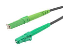 L-COM FCA-SLCAE2KAS15 FO Cable LC SIMPLEX-E2000 SM 49.2FT New