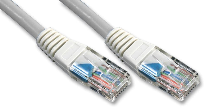 PRO SIGNAL PS11231 RJ45 Male to Male Cat5e UTP LSOH Patch Lead, 1m Grey