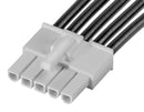 Molex 215322-2051 Cable Assembly Mini-Fit Jr. Plug to 5 Ways 4.2 mm 1 Row 150 5.9 "