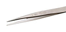 Erem 1SASL Tweezer Precision Straight Pointed Stainless Steel 4.75 &quot;