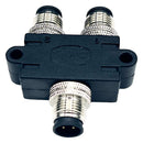 Norcomp Y58-A08-MMMR001 Y Splitter Conn 8P M12 PLUG-2X8P Plug