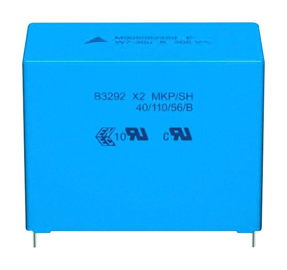 Epcos B32928A4106K000 Safety Capacitor 10 &micro;F X2 B32928-4 Series 350 V PP (Polypropylene)