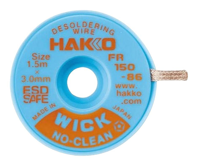 Hakko FR150-86 Desoldering Braid Copper 1.5 m x 3 mm