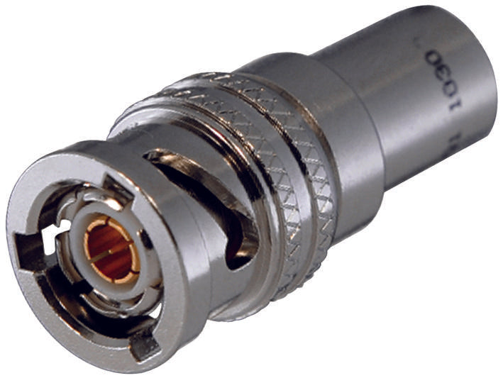 TROMPETER - CINCH CONNECTIVITY PL75C-201 RF/COAXIAL, TWINAX/TRIAX PLUG, STRAIGHT, CRIMP