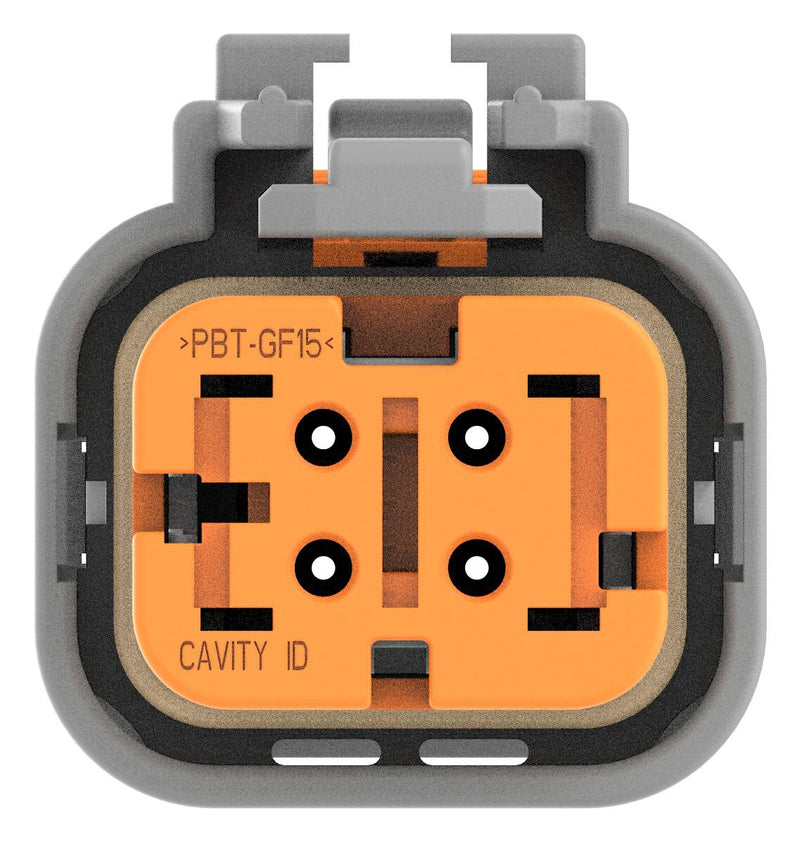 TE Connectivity 2320934-4 Automotive Housing Plug 4POS KEY D