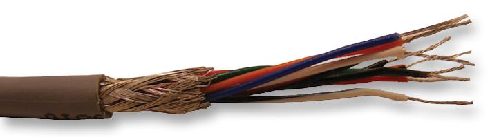 Alpha Wire 3310 SL005 Multicore Cable Control Screened 10 Core 28 AWG 0.09 mm&Acirc;&sup2; 100 ft 30.5 m