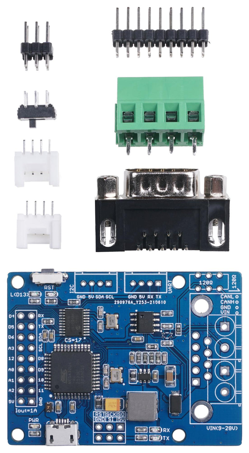 Seeed Studio 102991321 Development Kit ATmega32U4 Controller and Transceiver to Communication Protocol