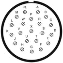 Amphenol LTD D38999/26WH21PN-LC D38999/26WH21PN-LC Circular Connector MIL-DTL-38999 Series III Straight Plug 21 Contacts