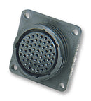 AMP - TE CONNECTIVITY 206438-1 Circular Connector, CPC Series 2, Flange Mount Receptacle, 57 Contacts, Thermoplastic Body