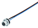 Binder 76-0532-1011-00008-0200 Sensor Cable M12 Straight 8 Position Receptacle Free End 200 mm 7.9 " 713/763 Series