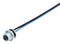 Binder 76-0532-1011-00008-0200 Sensor Cable M12 Straight 8 Position Receptacle Free End 200 mm 7.9 " 713/763 Series