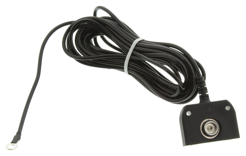 SCS LPCGC151M ESD Grounding Cord Black 15ft 1Mohm 10 mm Stud Size