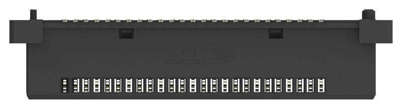 TE Connectivity 2-2316373-1 Stacking Board Connector With Cover Free Height Series 50 Contacts Receptacle 0.8 mm
