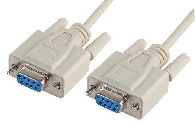 PRO Signal PSG91056 Computer Cable RS232 Socket 16.4 ft 5 m Beige