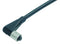 Binder 79-3104-32-03 Sensor Cable M5 Right Angle 3 Position Receptacle Free End 2 m 6.6 ft 707 Series