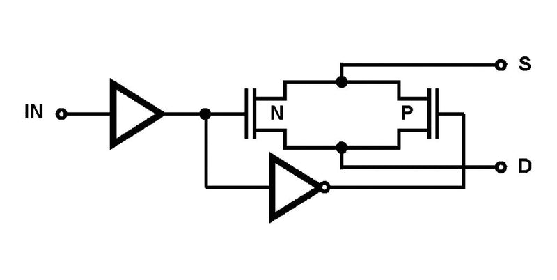 Renesas HI3-0303-5Z Analogue Switch Dual Channel 2 Channels Spdt 35 ohm 5V to 34V DIP 14 Pins