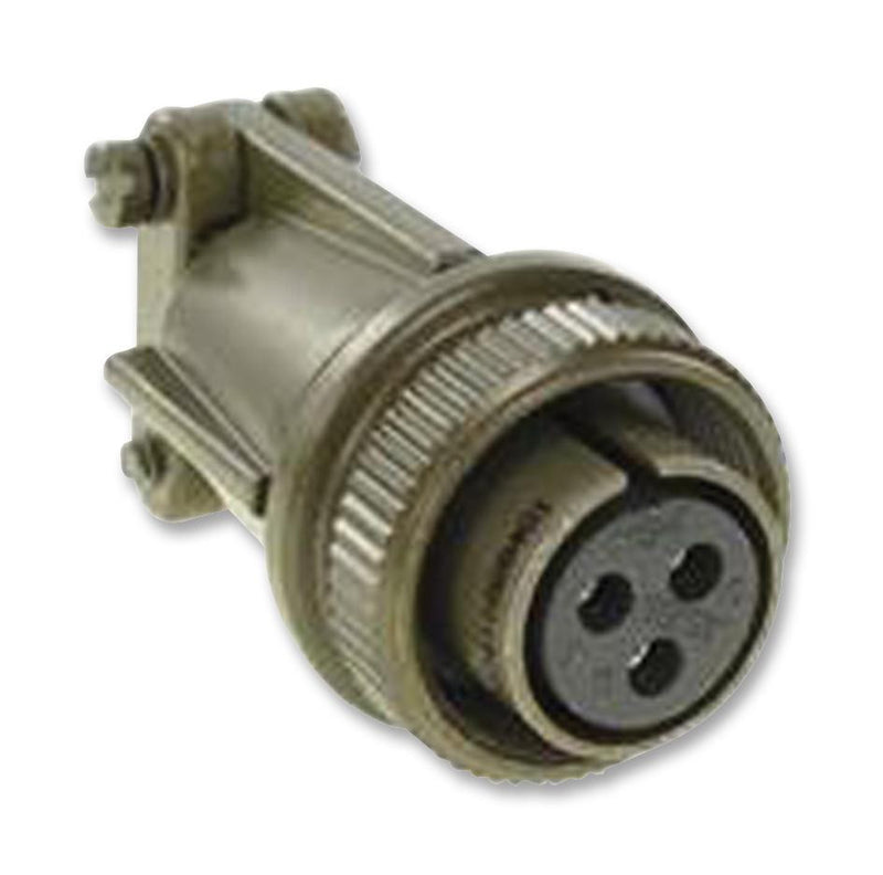 AMPHENOL INDUSTRIAL MS3106E16-10S CIRCULAR CONNECTOR, PLUG, SIZE 16-10, 3 POSITION, CABLE