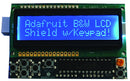 ADAFRUIT 772 LCD SHIELD KIT, 16x2 BLUE/WHITE DISPLAY, ARDUINO