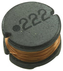 Bourns SDR0805-222KL SDR0805-222KL Power Inductor (SMD) 2.2 mH 130 mA Unshielded 200 SDR0805 7.8mm x 5.3mm