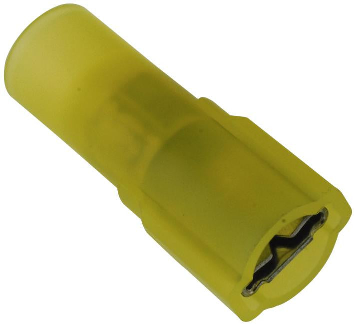 3M FDI10-250Q TERMINAL, FEMALE DISCONNECT, 0.25", CRIMP, YEL