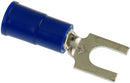 3M BFV14-8Q TERMINAL, BLOCK FORK, STUD 8, CRIMP, BLUE