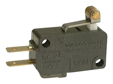 Honeywell V15T16-EZ200A05 Microswitch Standard Short Roller Lever Spdt Quick Connect 16 A