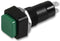 Multicomp PRO MCPS23A-6 MCPS23A-6 Pushbutton Switch 12 mm Spst On-Off Square Raised Green