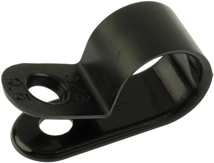 THOMAS & BETTS N4NY-006-0-C CABLE CLAMP, NYLON 6.6, 0.375", BLACK