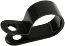 THOMAS & BETTS N4NY-008-0-C CABLE CLAMP, NYLON 6.6, 0.5", BLACK