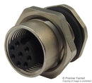 TE CONNECTIVITY T4110001051-000 Sensor Connector, 5 Pole, M12, Receptacle, M12, Receptacle, 5 Contacts, Screw Socket