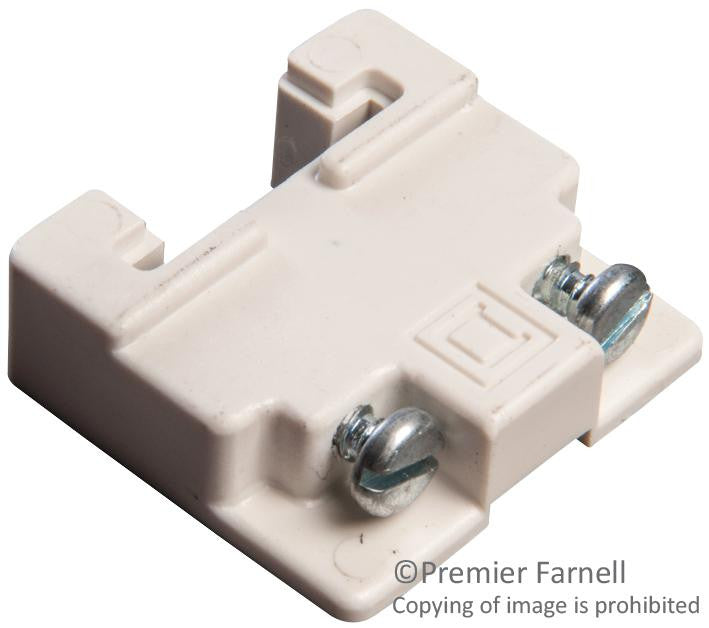 SQUARE D BY SCHNEIDER ELECTRIC 9080GH10 SCREW-ON END CLAMP, G TERMINAL BLOCK