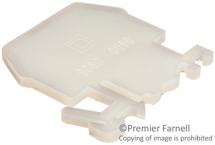 SQUARE D BY SCHNEIDER ELECTRIC 9080GM6B END PLATE, G SERIES TERMINAL BLOCK