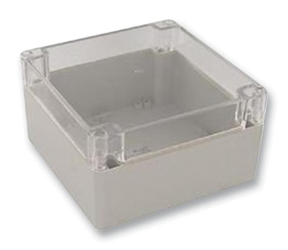 BUD INDUSTRIES PN-1340-C ENCLOSURE JUNCTION BOX POLYCARBONATE GREY