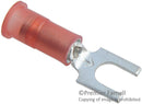 3M MNG18-6FB/SX TERMINAL, FORK, STUD 6, CRIMP, RED