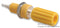 JOHNSON - CINCH CONNECTIVITY 111-0107-001 BINDING POST, 15A, #4-40, STUD, YELLOW