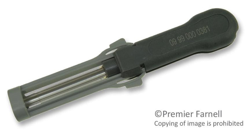 HARTING 09990000381 REMOVAL TOOL, HAN C SERIES CRIMP CONTACT