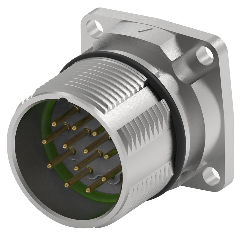 Intercontec - TE Connectivity AEGA052NN00000201000 Circular Connector Speedtec 623 Series Flange Mount Receptacle 12 Contacts