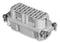 AMPHENOL SINE/TUCHEL C146 10B040 000 2 Heavy Duty Connector Insert, 40+PE, Less Contacts, Heavy Mate D Series, Receptacle, E16