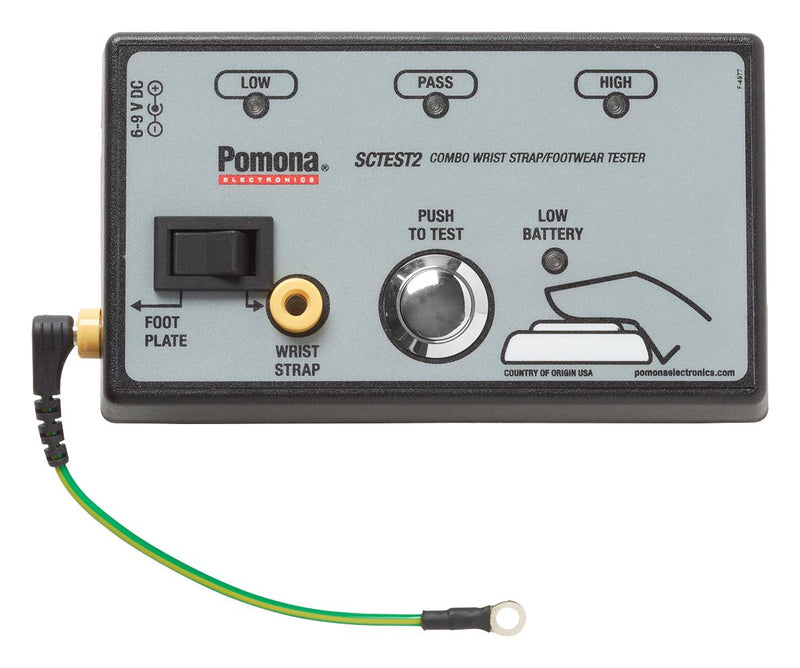 Pomona SCTEST2 SCTEST2 Combo Tester W/FOOTPLATE New