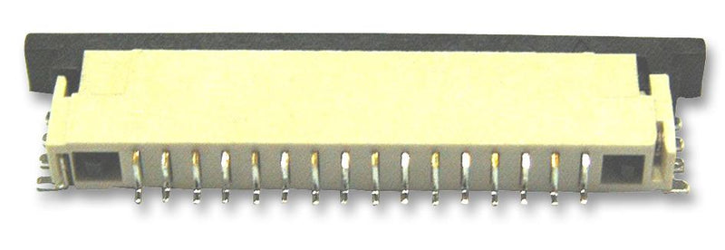 AMP - TE Connectivity 1-84952-4 1-84952-4 FFC / FPC Board Connector 1 mm 14 Contacts Receptacle Surface Mount Bottom