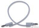 POMONA B-12-9 TEST LEAD, WHITE, 304.8MM, 60V, 15A