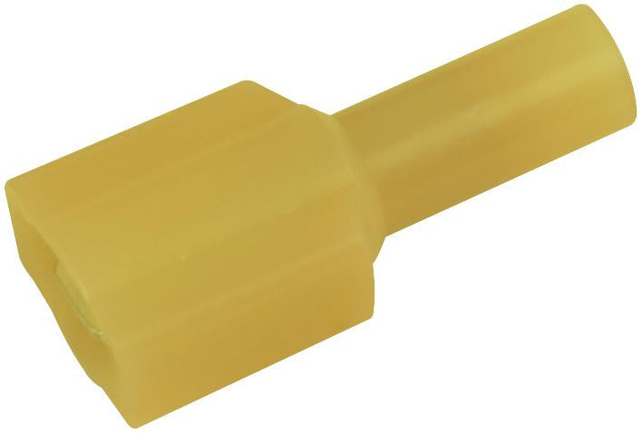 3M MTI10-250Q TERMINAL, MALE DISCONNECT, 0.25", CRIMP, YELLOW