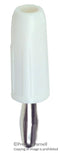 TENMA SPC15259 BANANA PLUG, SOLDERLESS, WHITE