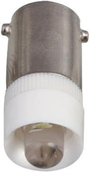 VCC (VISUAL COMMUNICATIONS COMPANY) VC1860235W3D LED BULB, BA9S, WHITE, T-3 1/4